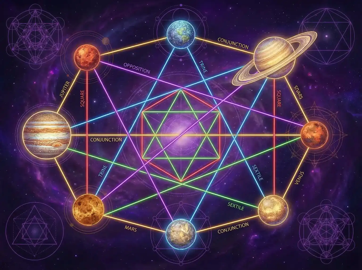 行星相位解读 - 玖玖资源站最稳定网址 | 占星学进阶